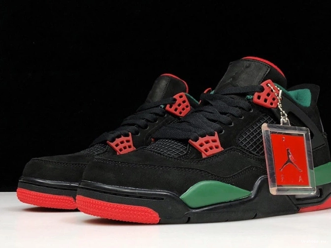 Jordan Red 4 Air Black NRG AQ3816-063 Gorge Green-Varsity 1117